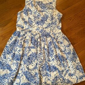 Blue and White juniors dress